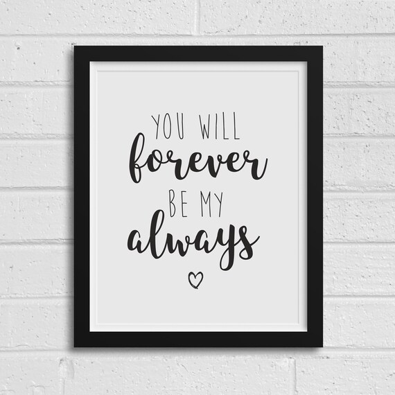 Printable Wall Get pleasure from Prices By yourself Will Permanently Be My Constantly Indication Printable Newlywed Present Black and White Take pleasure in Sayings Wedding ceremony Prints picture about Printable Love Quotes titled Printable Wall Take pleasure in Quotations Oneself Will Permanently Be My Generally Indicator Printable Newlywed Present Black and White Take pleasure in Sayings Marriage Prints