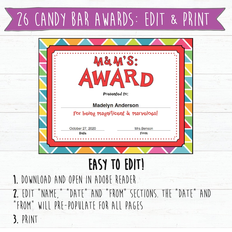 candy-bar-award-certificates-download-edit-and-print-etsy