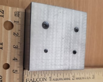SHOT Plate Impression Die Jewelry Making Embossing Steel Dies Metal Sheet Gold, Jewelry Making Tools