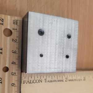 Troquel de impresión de placa SHOT para joyería, troqueles de acero para repujado, chapa de metal dorada, herramientas para joyería