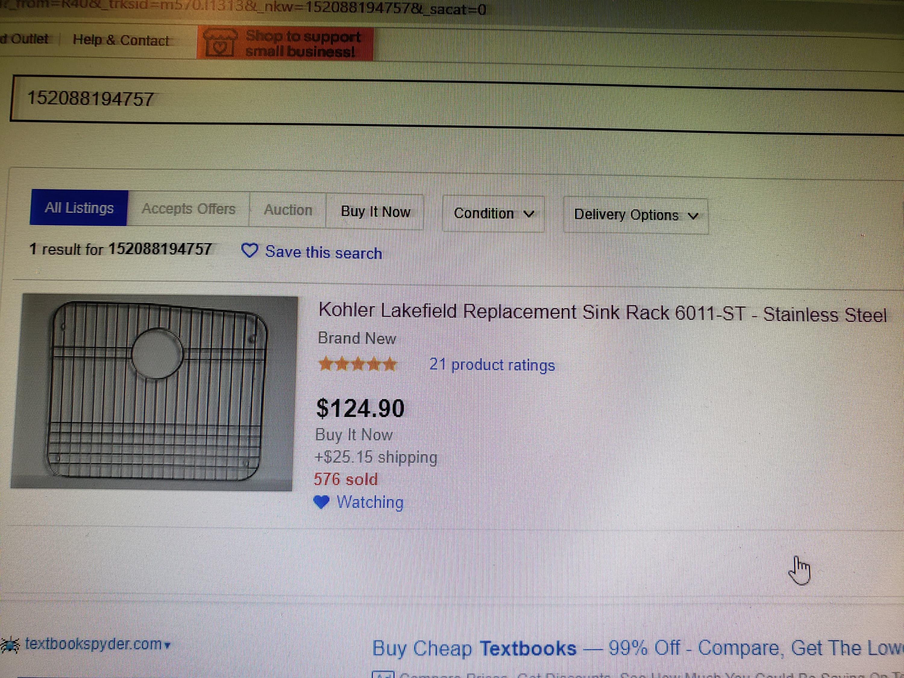 Kohler Lakefield Replacement Sink Rack 6011ST Stainless Etsy