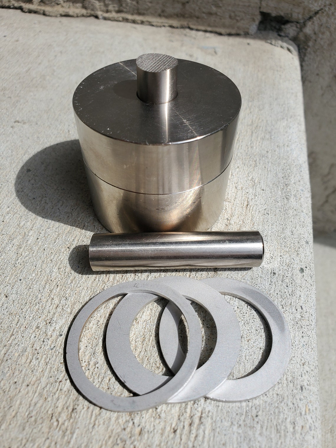 Coin Ring Punch 1/2 Coin Ring Tools Center Punch That Etsy