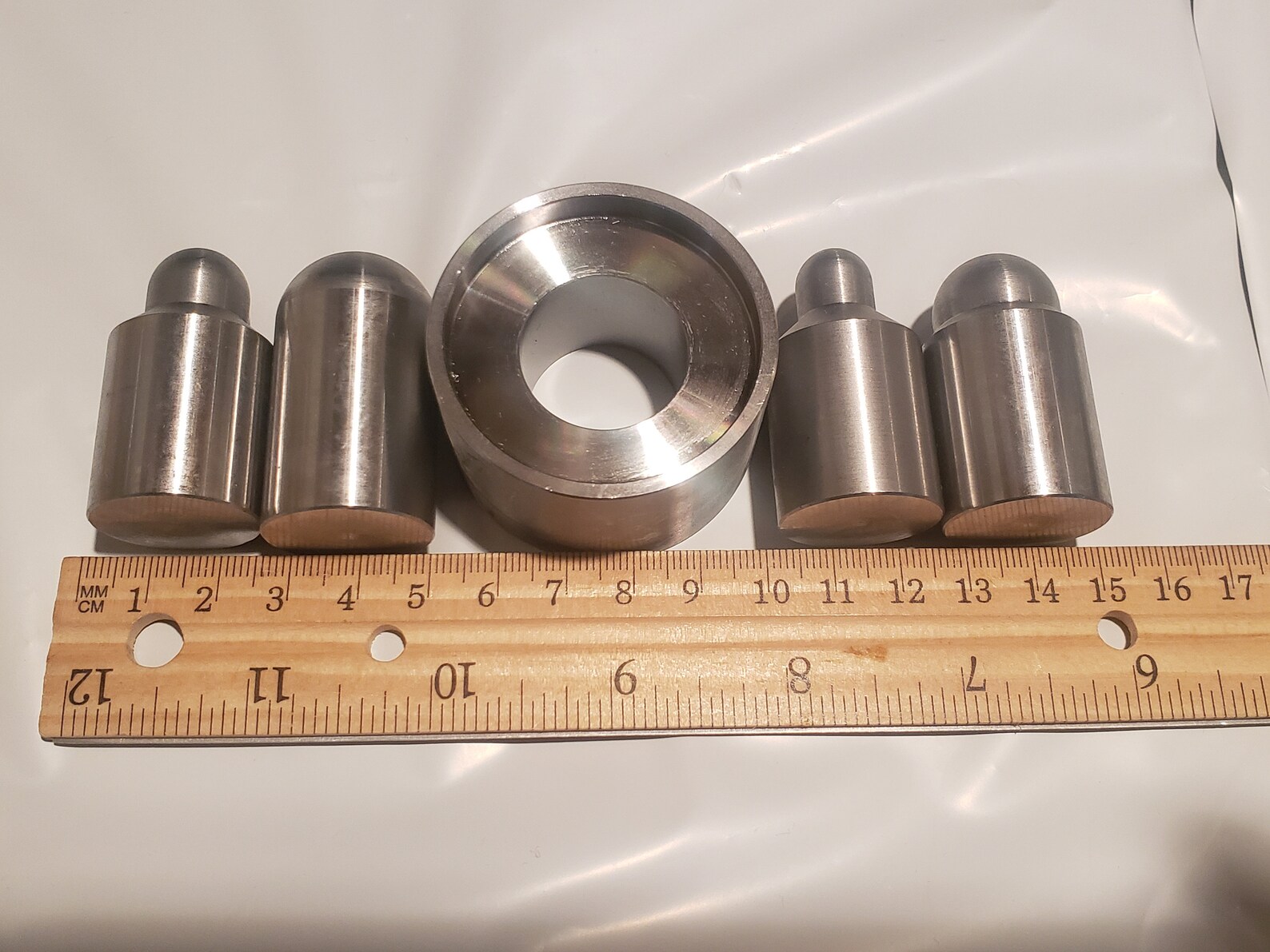 DOMING Tool Kit Coin Ring Tools 4 Pin Sizes Coin Ring Etsy