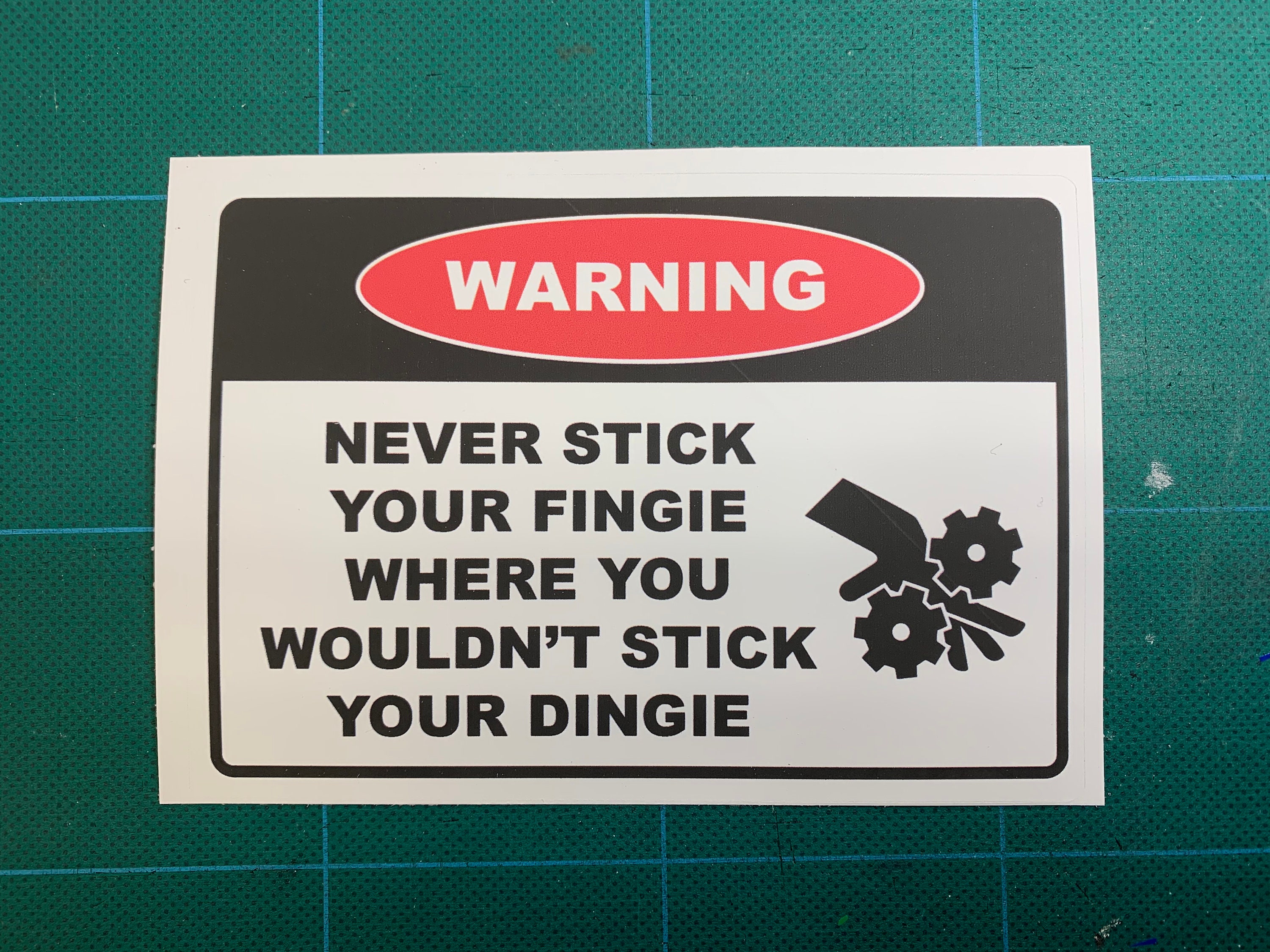 Warning Stickers for Shop Caution Sticker 3 Pack Funny Etsy