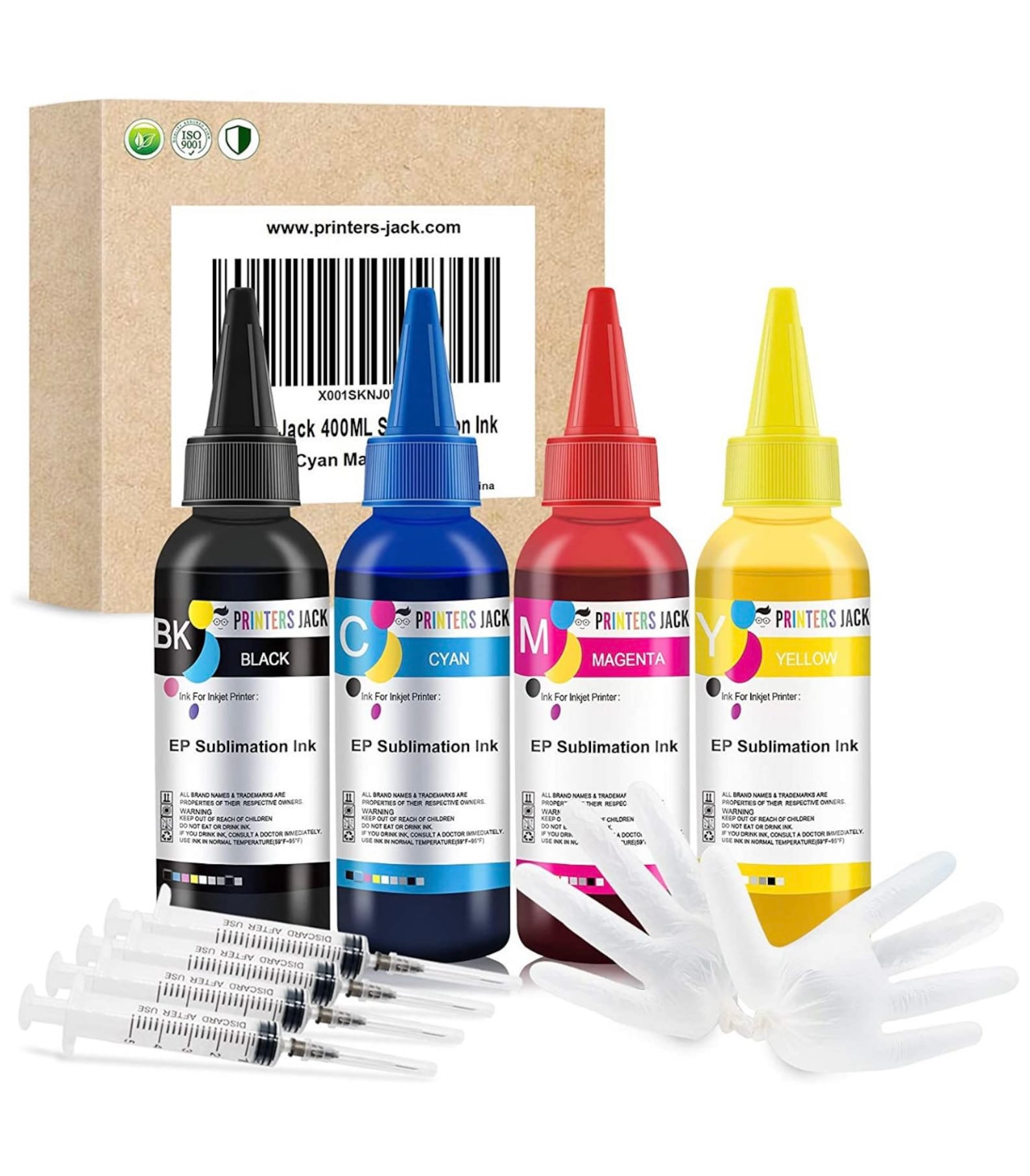 Printers Jack Premium Sublimation Ink CMYK 4 100 Ml Bottles Etsy