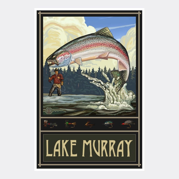 Lake Murray Wall Art Etsy