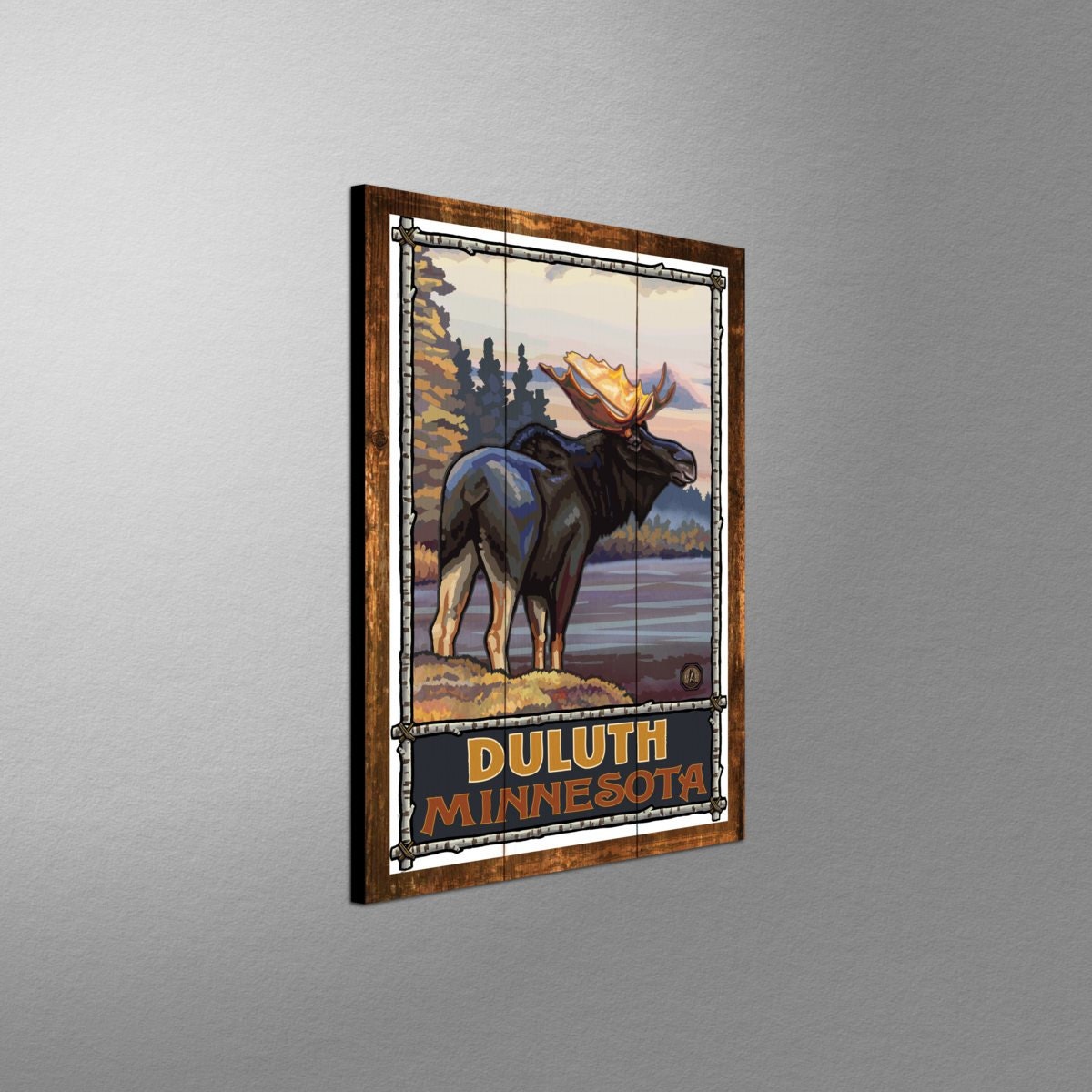 Duluth Minnesota Giclee Art Print Poster from Original Travel Etsy