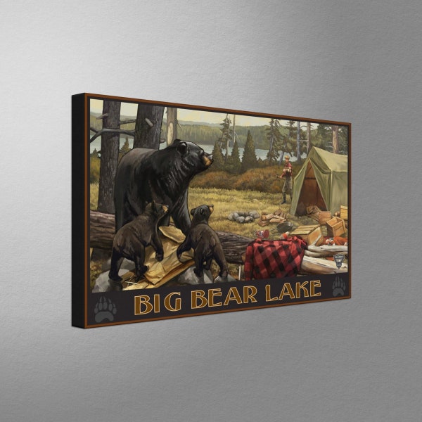 California Bear Art Etsy