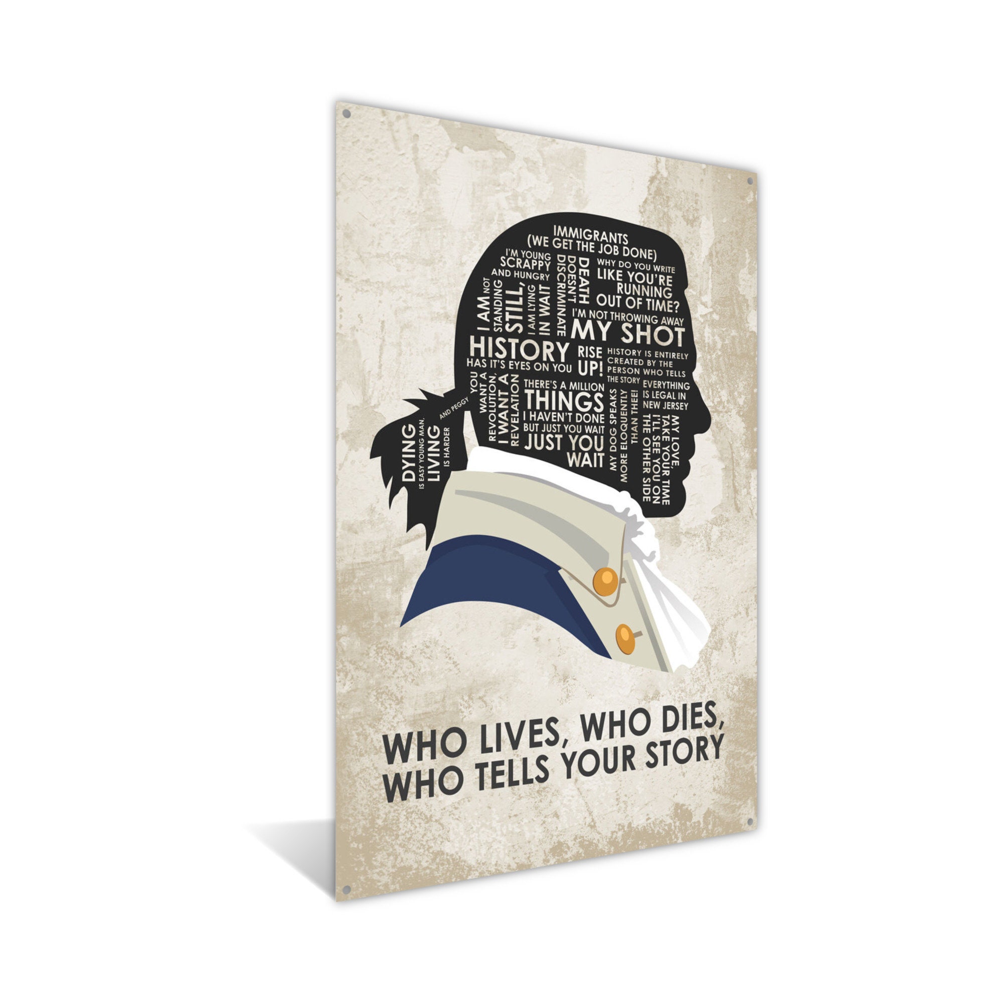 Alexander hamilton poster online