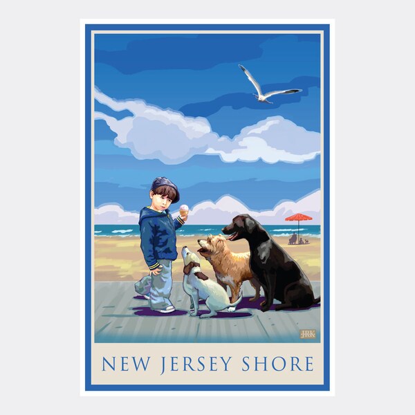 New Jersey Shore Etsy