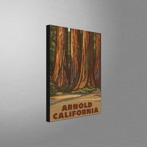 Arnold California Redwoods Art: Canvas Print, Pillow, or Blanket