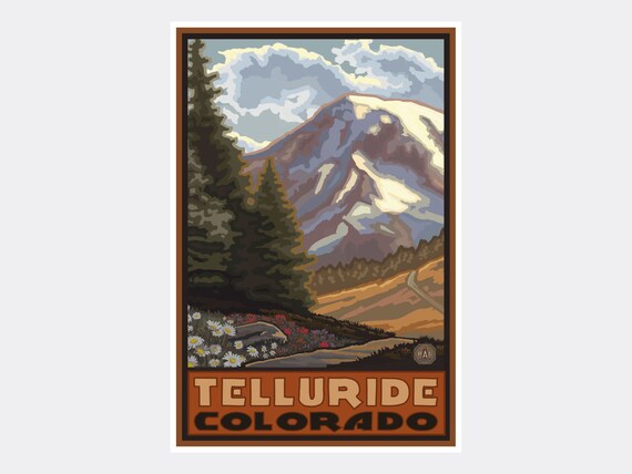 Prints Colorado print Telluride Art & Collectibles etna.com.pe