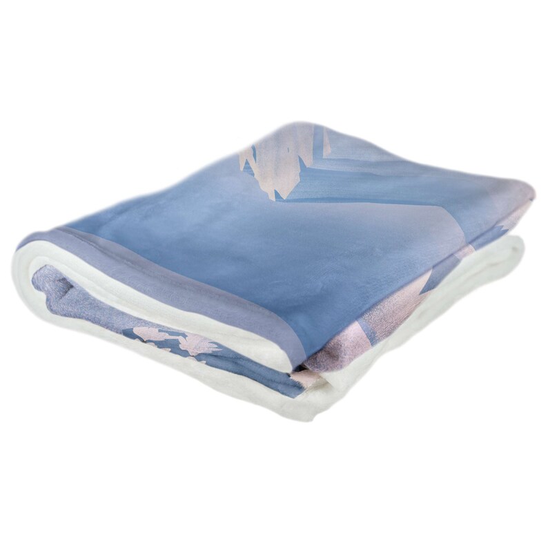 Vail Colorado Frozen Cabin Lona, almohada, manta por el ilustrador Brian Edward Miller imagen 4