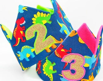 Dinosaur Birthday Crown: Personalized Dino Party Hat