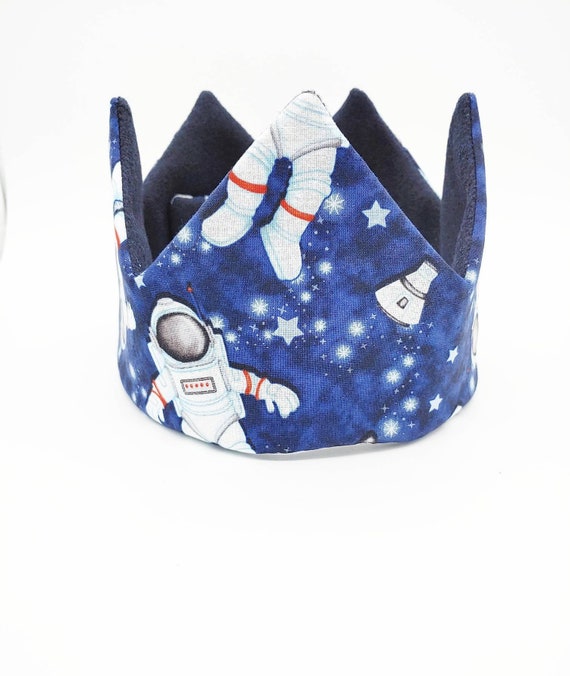 Astronaut Birthday Crown / Space Birthday / Birthday Crown / Planet Birthday Crown/ Party Crown/ Party Hat Il_570xn
