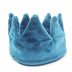 Corona di compleanno / Corona personalizzata / Diversi colori / Corona personalizzata / Corona con nome / Regalo di compleanno per bambini / Corona in velluto / Regalo personalizzato /