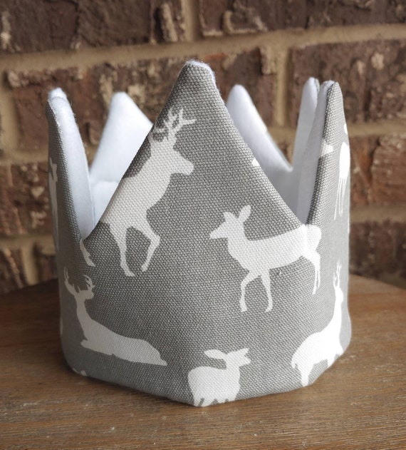 First Birthday/ Winter ONEderland Birthday/ Reindeer Crown/ Woodland Birthday/Party Hat/ 2nd Birthday Boy/December Birthday Il_570xn