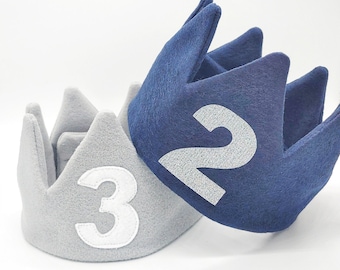 Birthday Crown | DIFFERENT COLORS | Custom Felt Crown |  Bday Hat | Adjustable Crown | Personalized Crown | Child Gift | Child Crown