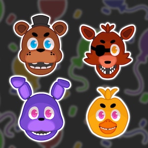 Five Nights At Freddy&#39;s 1 Stickers
