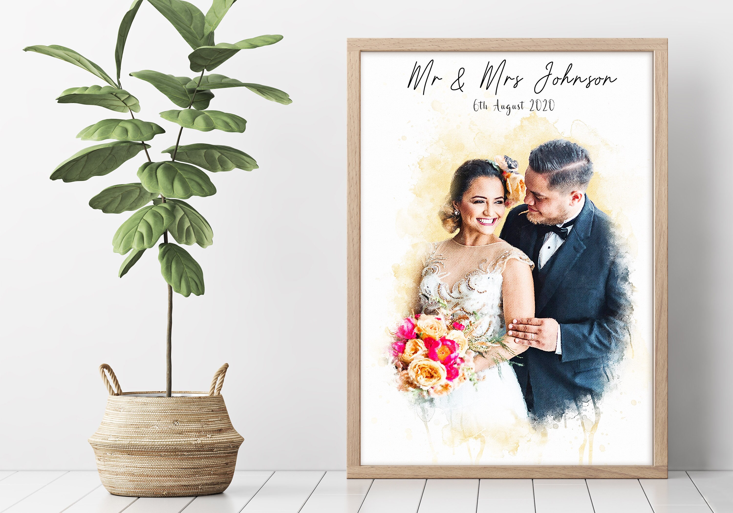 Wedding Invitations Cards Bride and Groom Scroll Invitations for Engagement  Bridal Shower Anniversary Marriage Mr Mrs Invites (S1092)