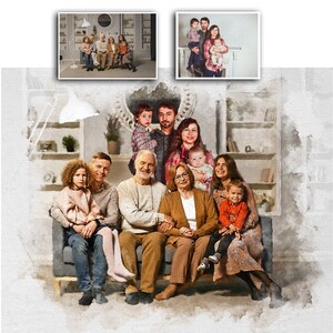 Add Deceased Person To Photo, Add loved one to picture, Add Passed Away Person Or Pet to Photo, Custom Portrait from Multiple Photos,