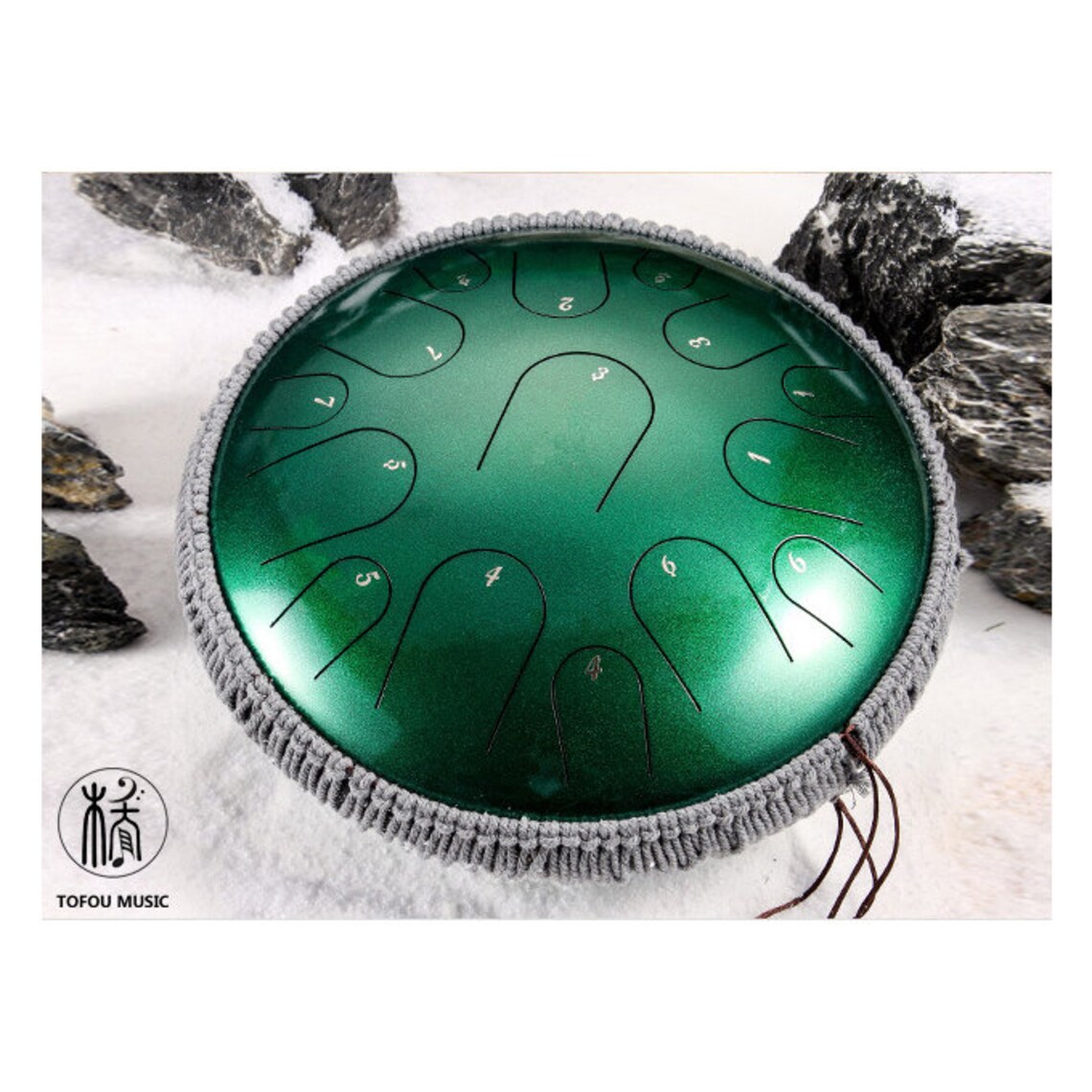 Customize 13 Inch 15 Notes Steel Tongue Drum Set Personalized Etsy