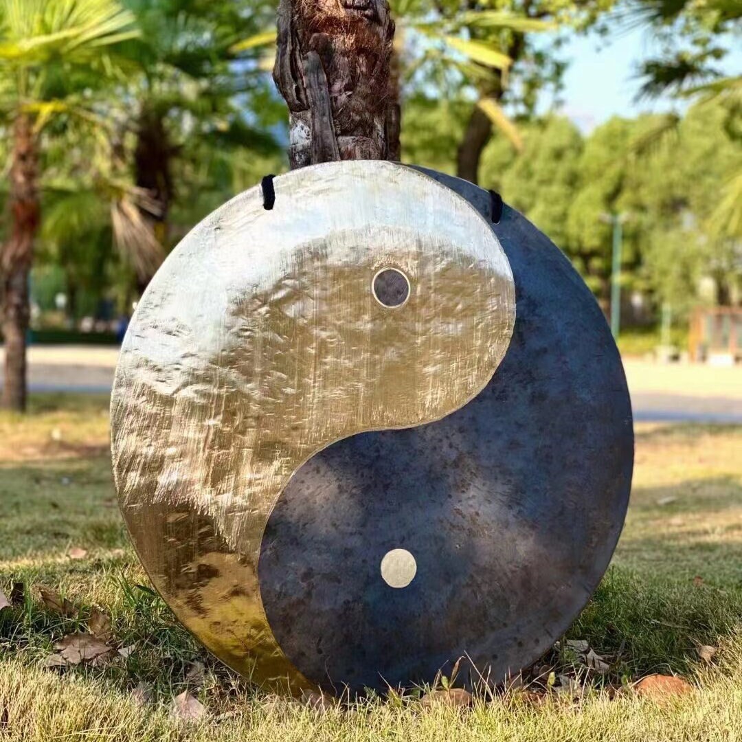 Custom Bronze Gong Wind Gong Chau Gong for Yoga Meditation Sound