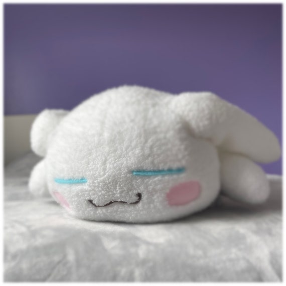 Sanrio Cinnamoroll with Bear on Head Drawing Plush With Voice