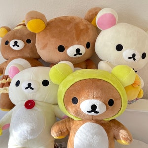 BRAND NEW San-x Rilakkuma/Korilakkuma Costume Cute Plush Bear