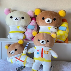 BOGO Brand New San-x Rilakkuma/Korilakkuma Astronaut Plush Bear (Free Kiiroitori for a limited time)