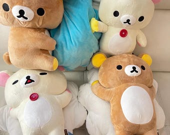 Brand New San-x Rilakkuma/Korilakkuma Sky Cloud Plush Bear
