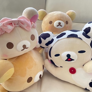 San -x Rilakkuma & Korilakkuma Plush Bear