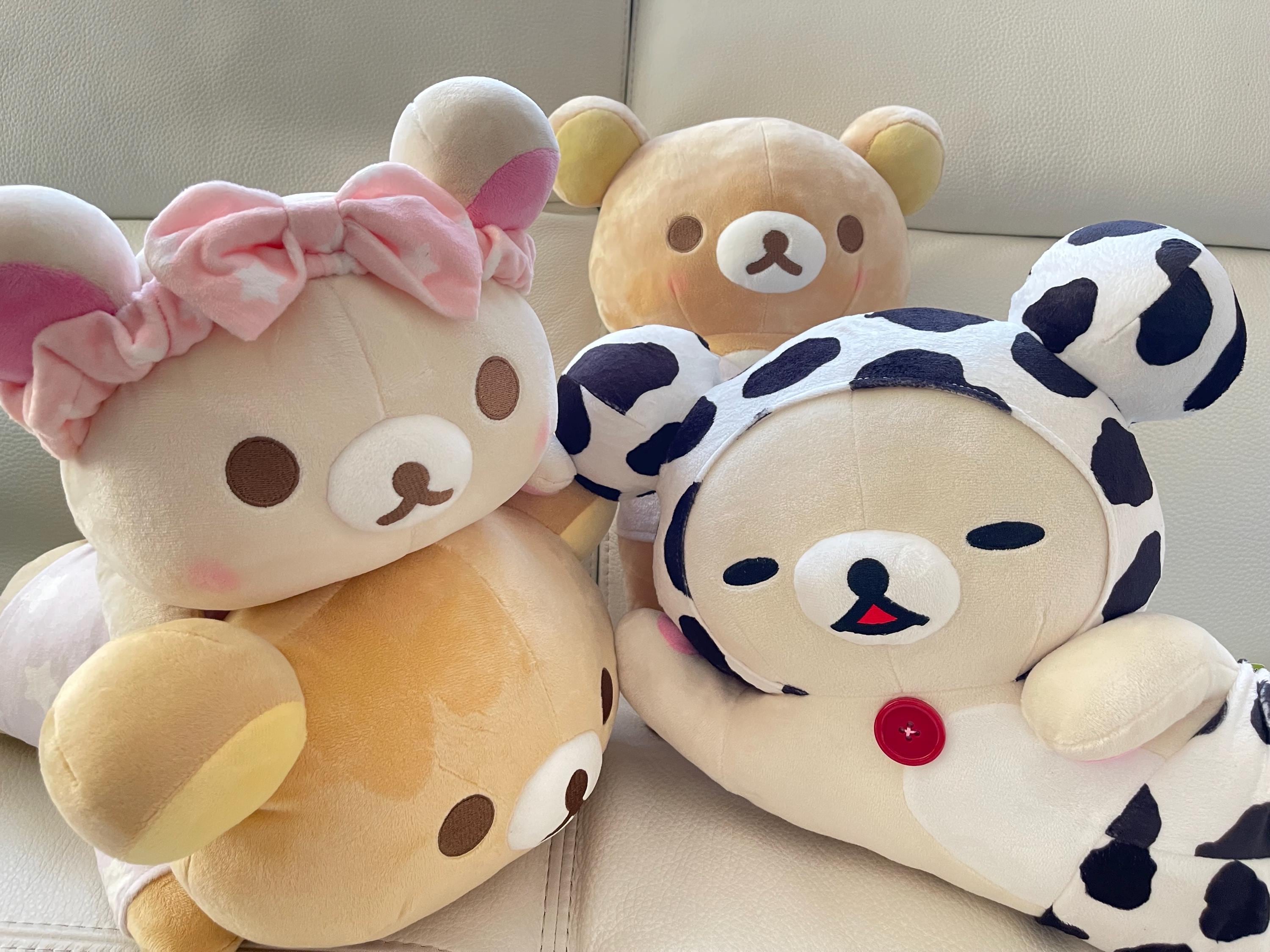 San -x Rilakkuma & Korilakkuma Plush Bear