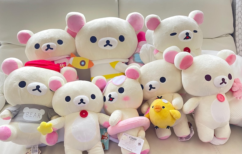 San-x Rilakkuma/Korilakkuma Plush Costume, Cute Easter Rabbit Bild 1
