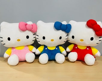 Brand New 12”/6” Hello Kitty Red/Blue/Pink Plush with Tags