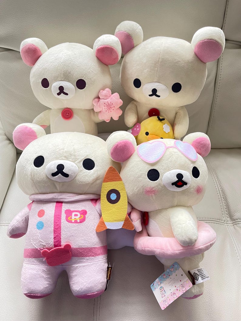 San-x Rilakkuma/Korilakkuma Plush Costume, Cute Easter Rabbit Bild 3