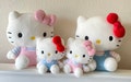 Brand New 12”/6&quot; Sanrio Hello Kittys felt soft Plush with Tags