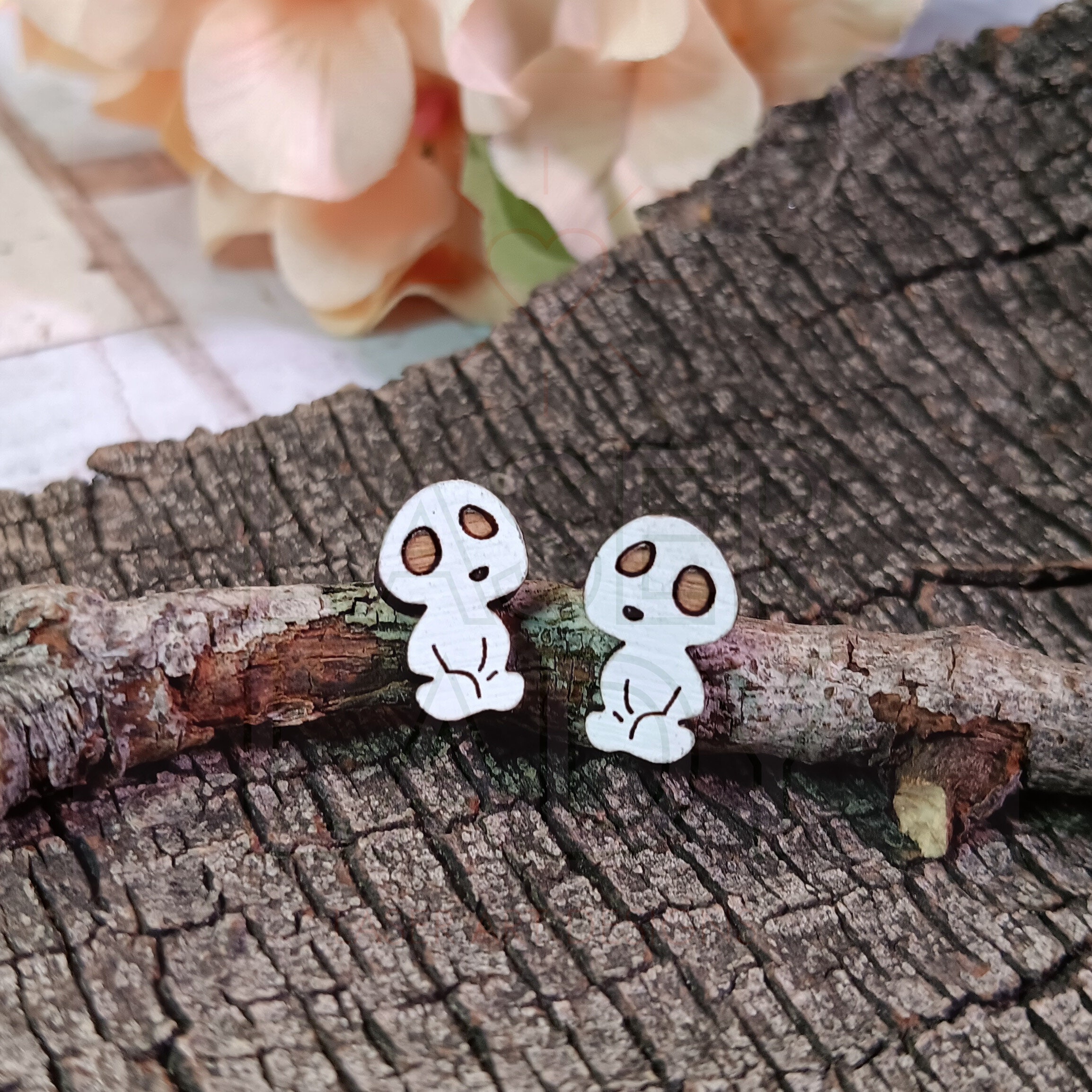 Kodama Tree Spirits Jewelry Laser Cut Vector File~ .PDF .SVG .EPS Laser ...
