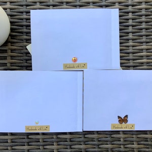 3D Thank You Cards Set Of Three, Handmade Greeting Cards 3 Thank You Cards image 8