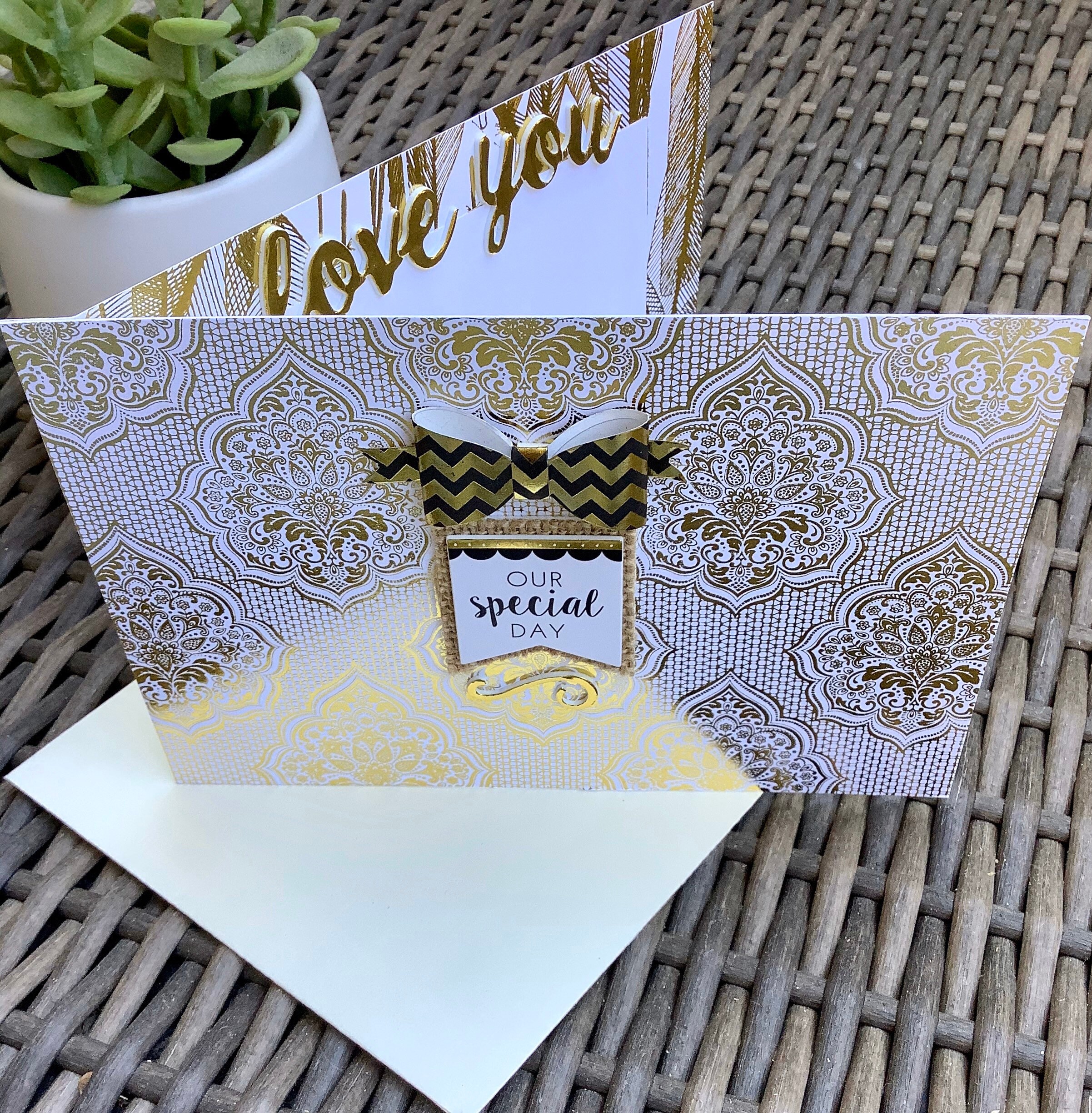3D Wedding Card, Handmade Greeting Card - “our Special Day” - Etsy