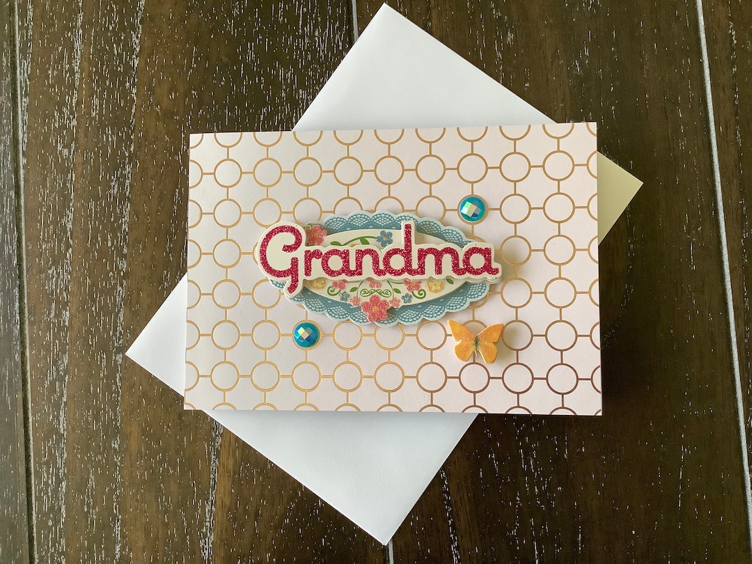 carte-grand-m-re-3d-carte-de-v-ux-faite-la-main-grand-m-re-etsy-france