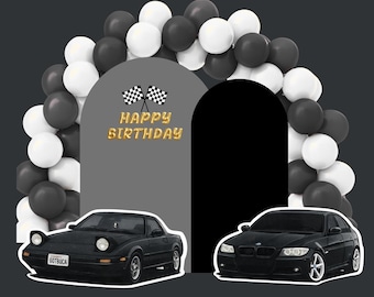 Custom Prop Cutout Birthday Decoration Custom Decor Cars