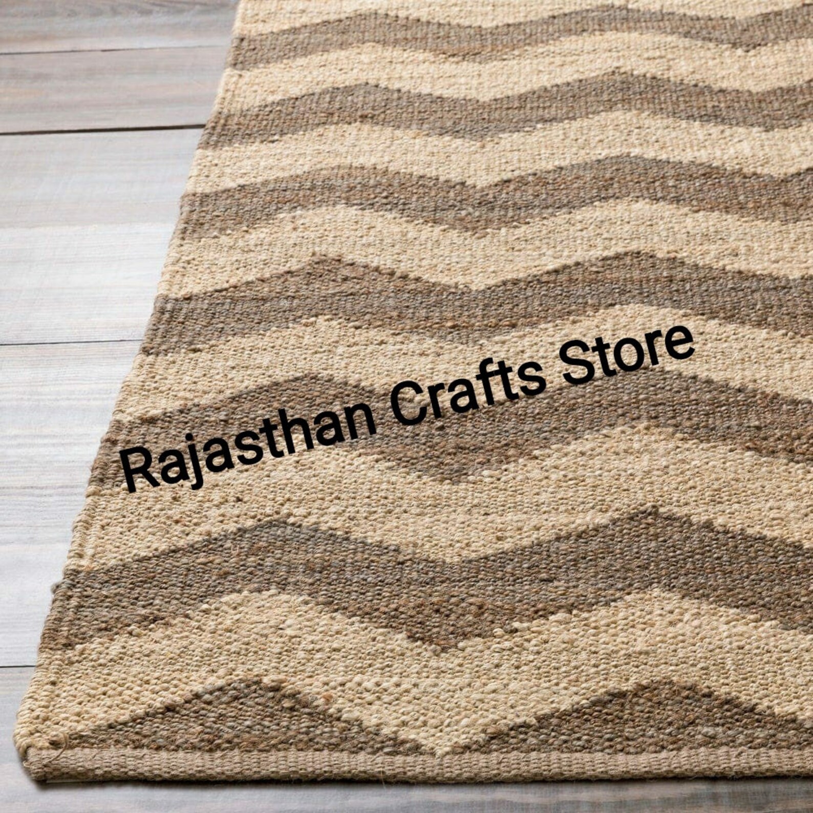 Schöne indische Boden Teppiche Jute Rechteck Teppich ...