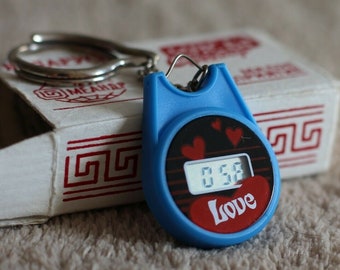 Keychain watch souvenir &quot;Love&quot; USSR