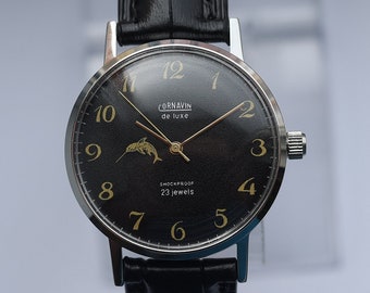 Watch Cornavin de luxe watch, Cornavin classic watch, mens vintage watch Formal / Gifts for Him / Birthday Gifts