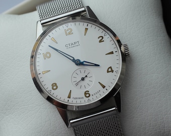 Reloj vintage Pobeda Start. Relojes para hombres, militares, Ucrania Regalo para un hombre.