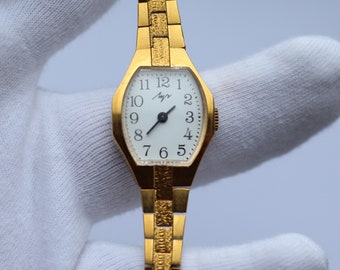 Vintageklocka, Luch, mekanisk klocka, Damklocka, Damarmbandsur, Uppdragbar klocka