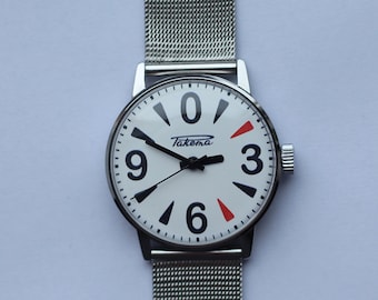 NOS watch raketa BIG ZERO / Vintage classic mechanical 2609.na / Roket 0