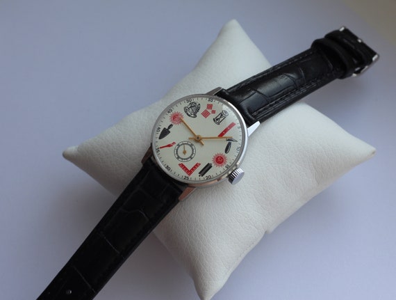 MASONIC watch, Vintage watch, Soviet military wat… - image 4