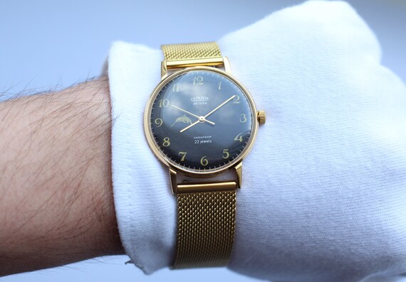 NOS. Soviet watch, Cornavin de luxe watch, Cornavin c… - Gem
